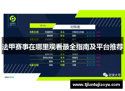 法甲赛事在哪里观看最全指南及平台推荐